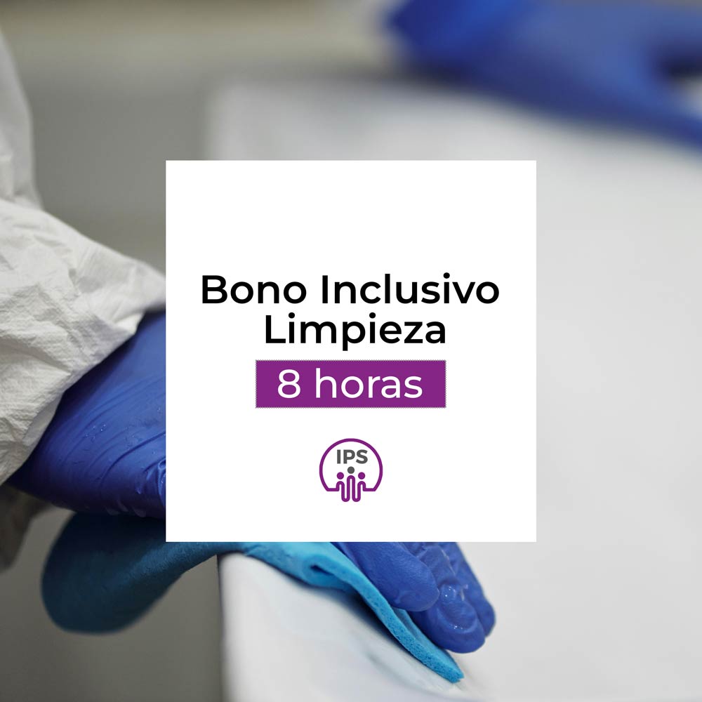 Bono limpieza del hogar 8 horas